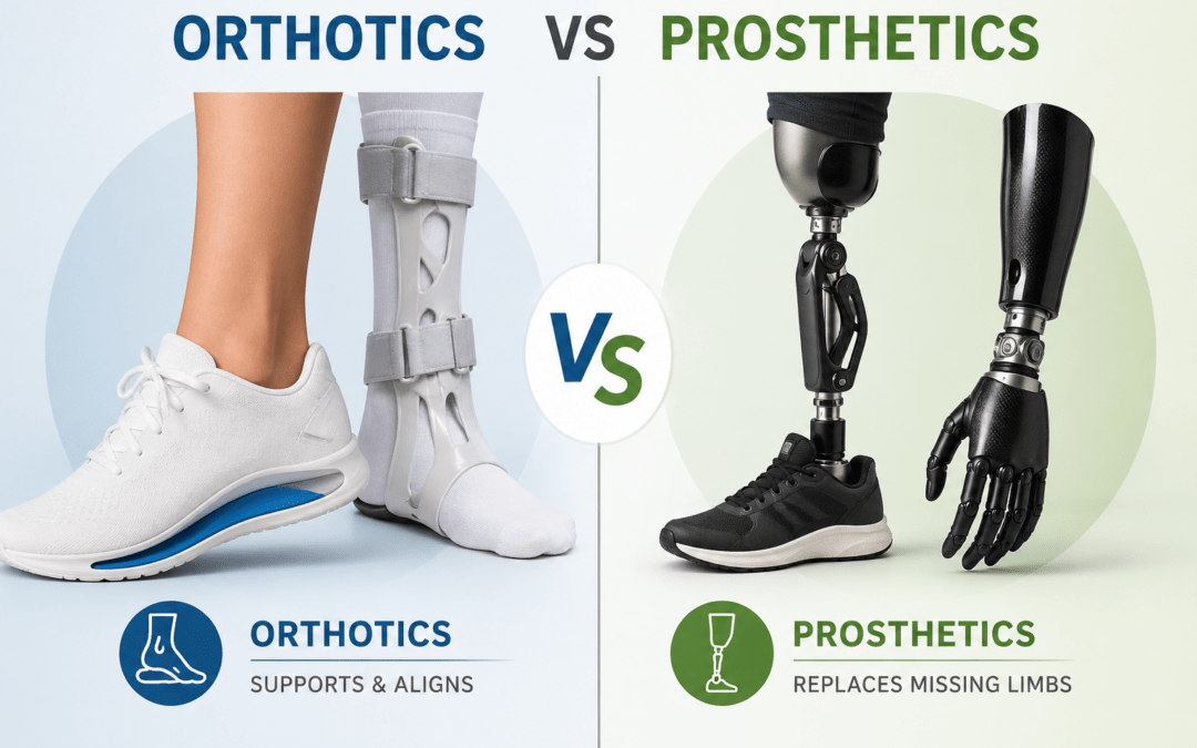 Orthotics vs Prosthetics
