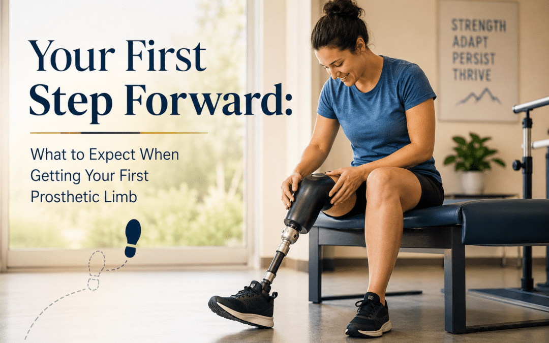 Your First Step Forward: What to Expect When Getting Your First Prosthetic Limb